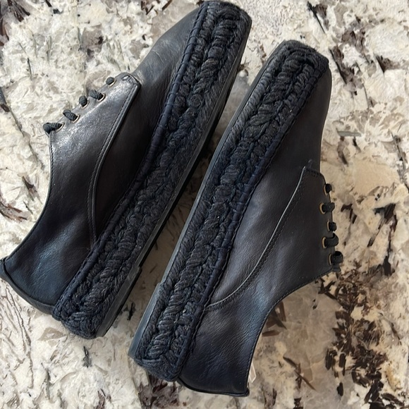 GIAMO Buttery Leather Platform Espadrilles 37 - Picture 3 of 10